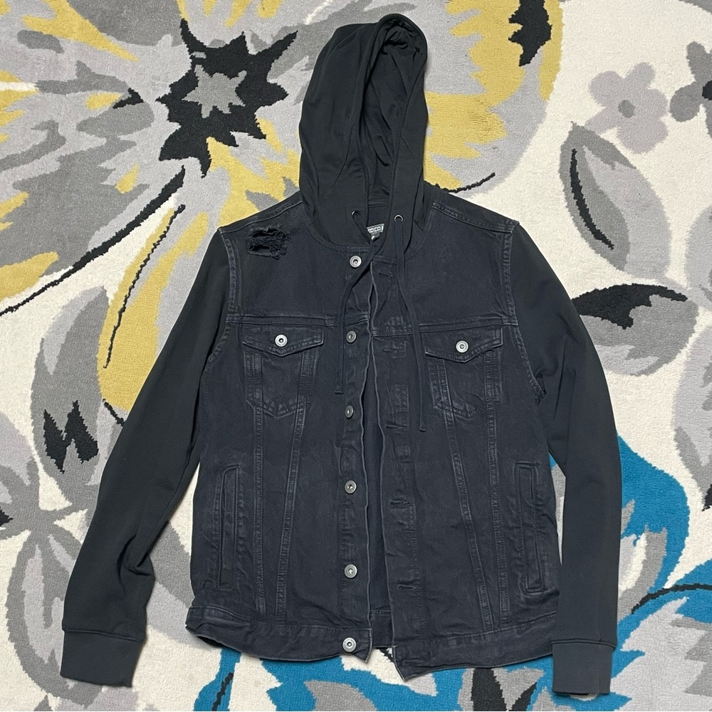 Black Denim Sweater